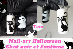 Nail-art-Halloween-Chat-noir-_-Fantôme-Roses-on-the-nails Nail-art-Halloween-Chat-noir-_-Fantôme-Roses-on-the-nails