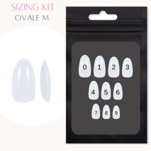 Sizing Kit - Ovale M - Roses on the nails®