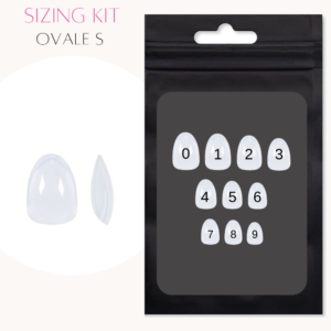 Sizing Kit - Ovale S - Roses on the nails®