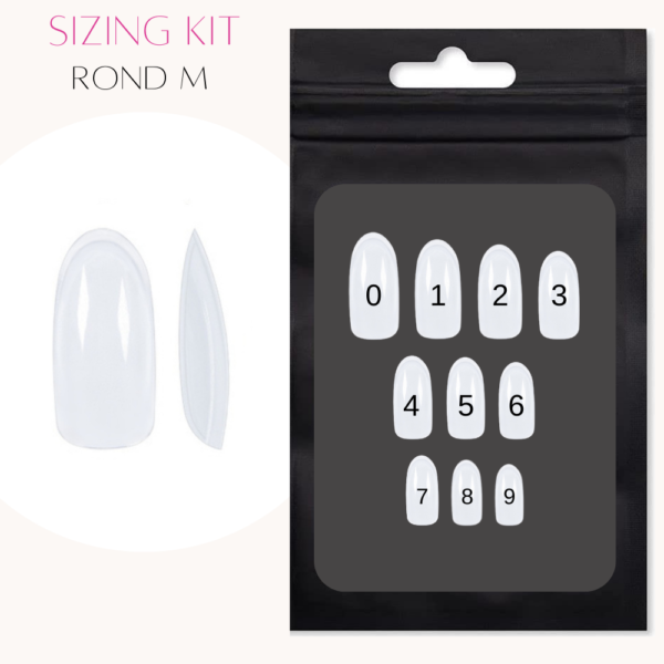 Sizing Kit - Rond M - Roses on the nails®